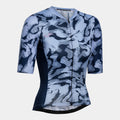 CRONO CYCLING JERSEY CELESTE-MARINO - CELESTE-BLU NAVY - CELESTE-BLU NAVY