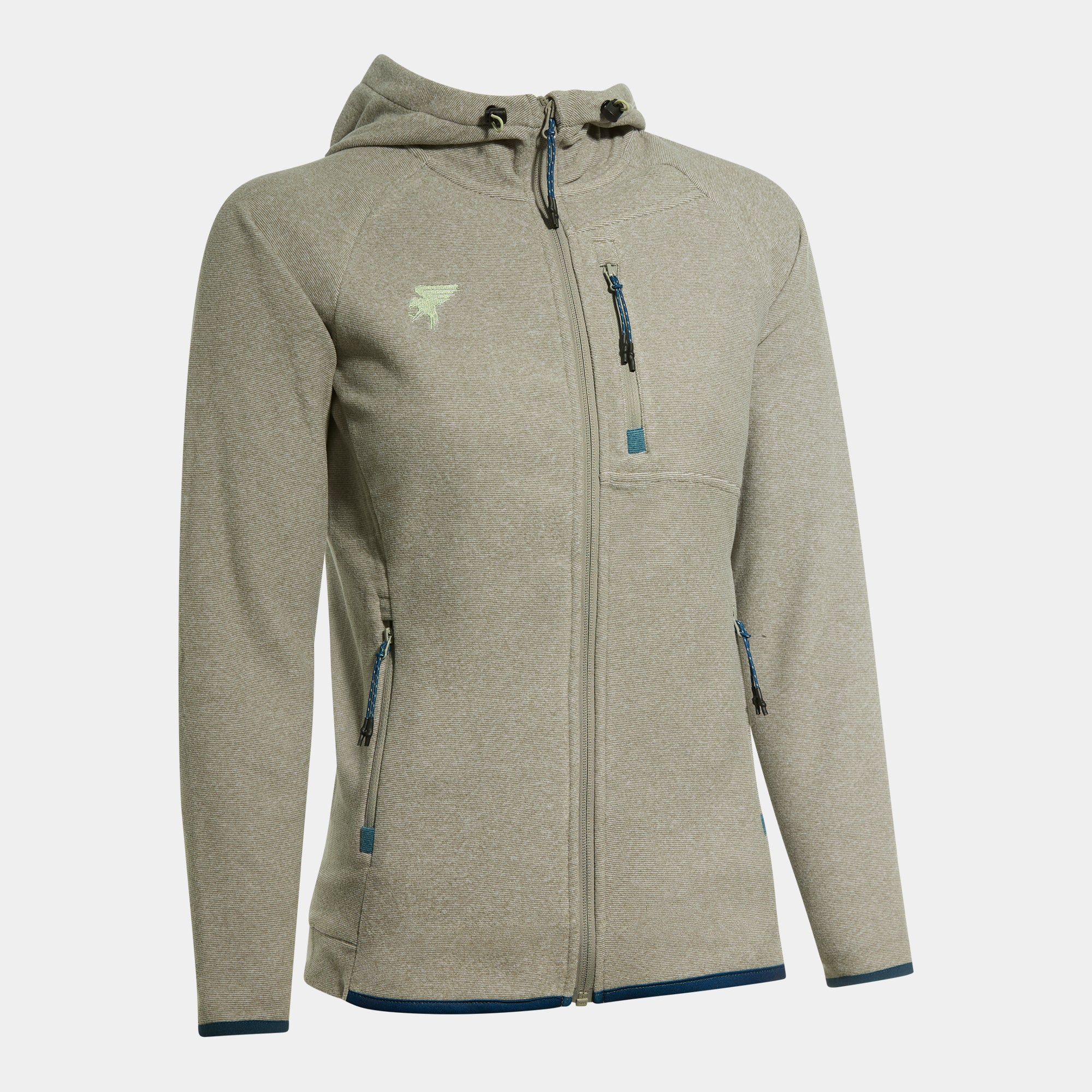 EXPLORER ZIP-UP HOODIE - BEIGE - BEIGE