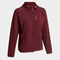 EXPLORER ZIP-UP HOODIE - ROSSO - ROSSO
