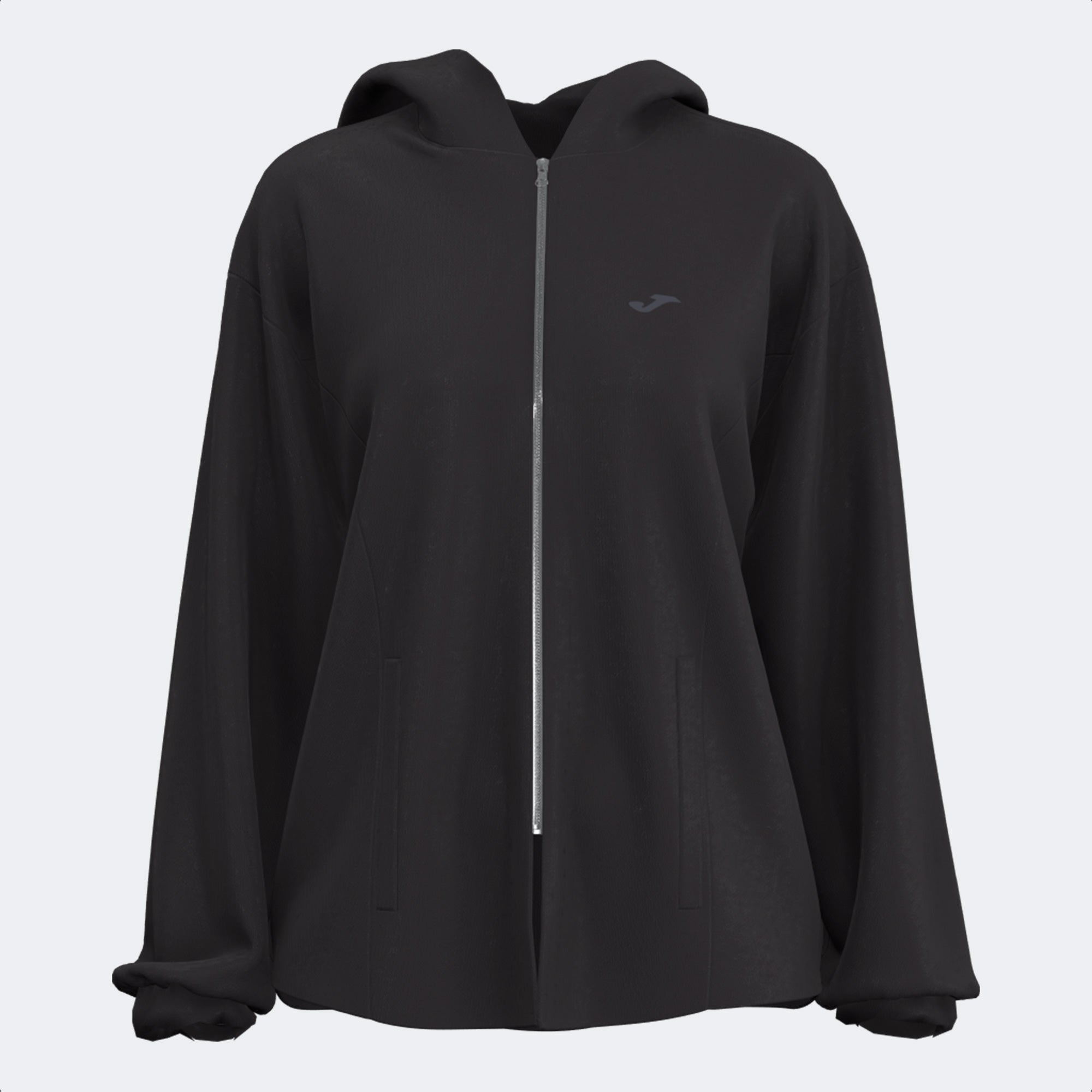 SOFT ZIP-UP HOODIE - NERO - NERO