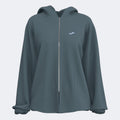 SOFT ZIP-UP HOODIE - BLU - BLU