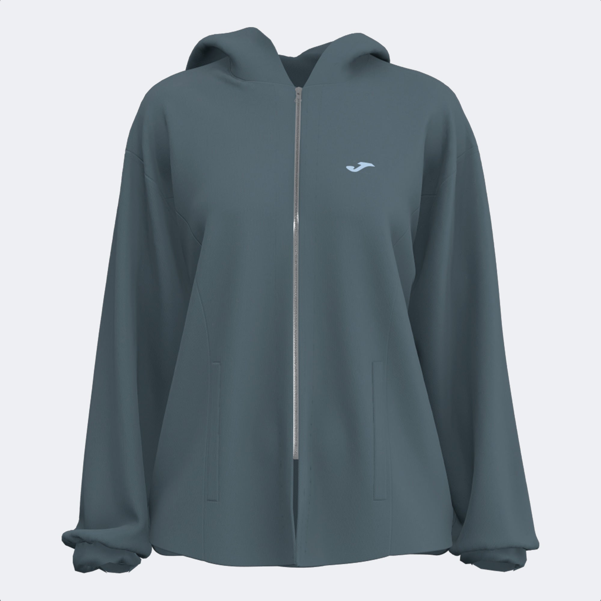SOFT ZIP-UP HOODIE - BLU - BLU