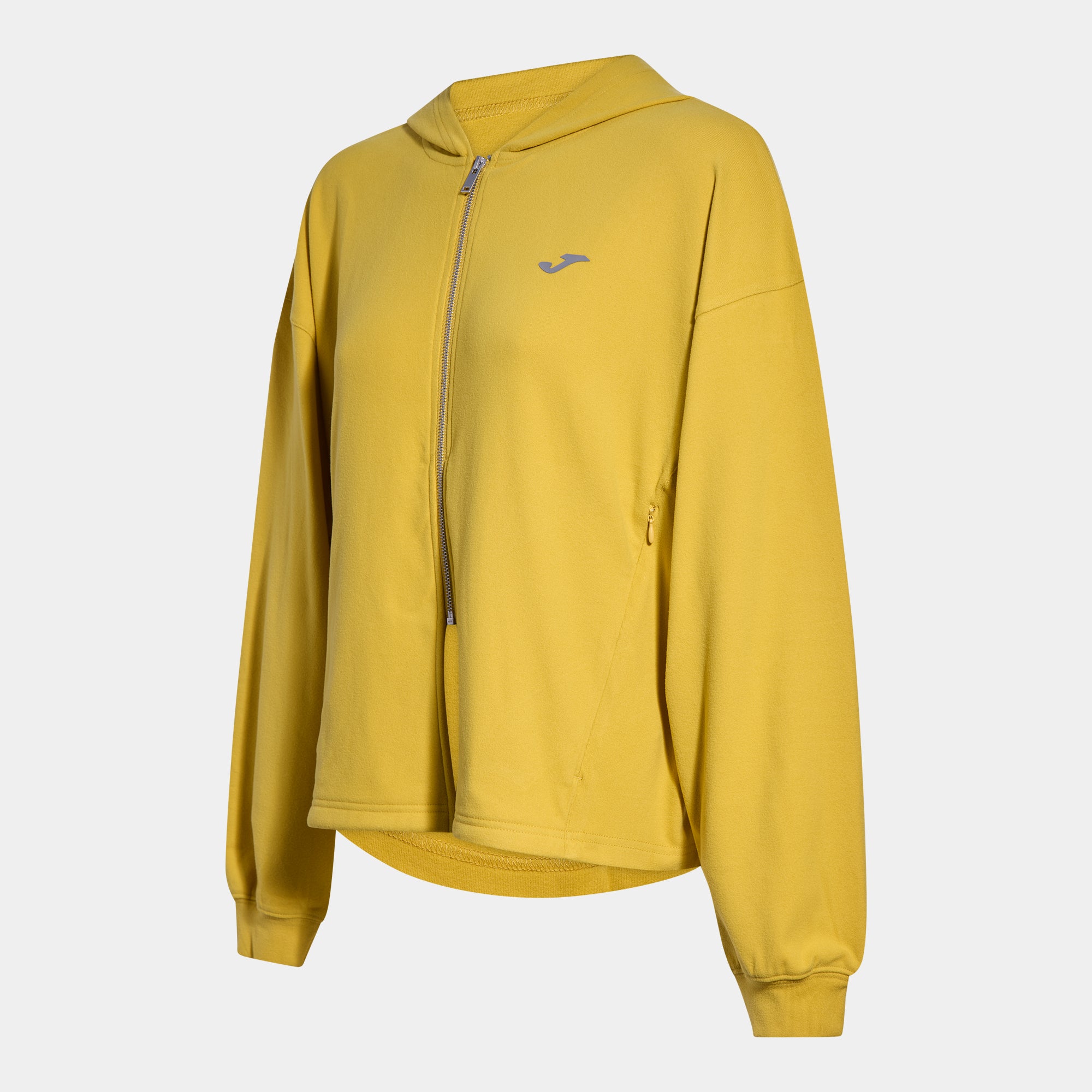 SOFT ZIP-UP HOODIE - GIALLO - GIALLO