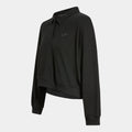 SOFT LONG SLEEVE POLO - NERO - NERO